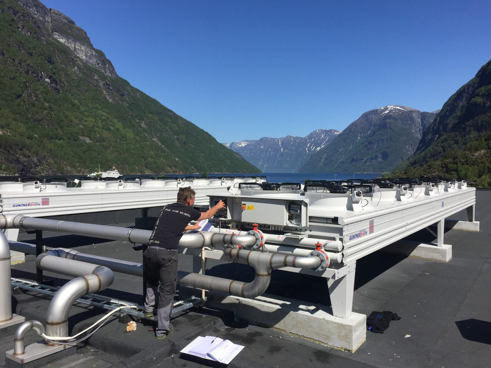 Industrielt kuldeanlegg for effektiv sjømatproduksjon hos Norsk Sjømat